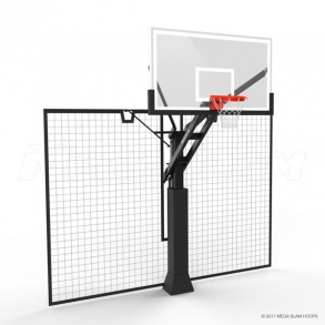 Net Protect Basketball Rebound System Mega Slam Hoops